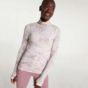 Calia By Carrie Underwood Mock Neck Top XS NWT